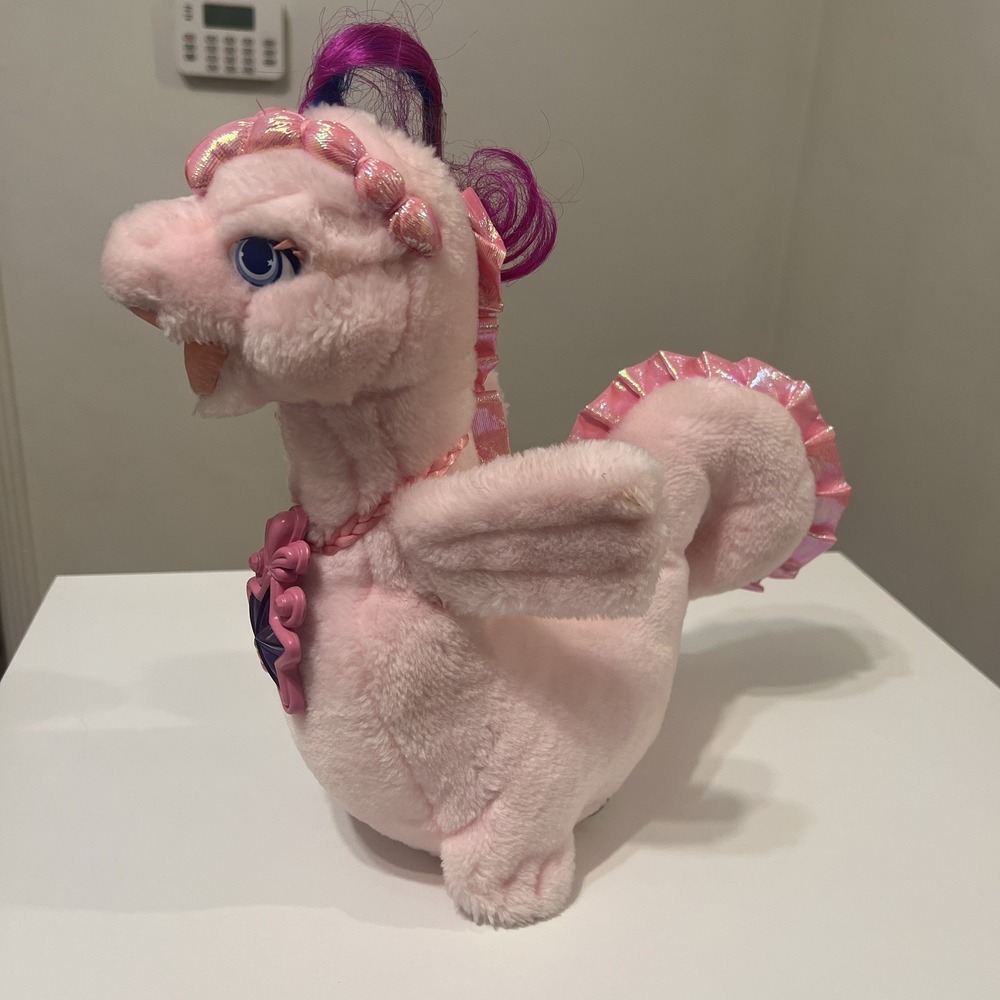 Happy Ness Secret of the Loch Galoob 1995 Vintage Ness Pink Plush